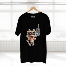 Load image into Gallery viewer, Cool Leopard Mic Tee, Music Lover Shirt, Graphic Tee, Unisex Casual T-Shirt, Hip Hop Style Apparel, Gift for Musicians