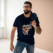 Load image into Gallery viewer, Cool Leopard Mic Tee, Music Lover Shirt, Graphic Tee, Unisex Casual T-Shirt, Hip Hop Style Apparel, Gift for Musicians