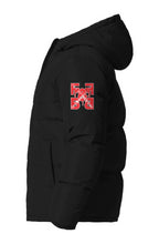 Load image into Gallery viewer, F&B Drip Logo Hooded Puffer Jacket