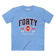 Load image into Gallery viewer, Forty & Bold Adult Tee - Celebratory Graphic Shirt, Birthday Gift, Casual Wear, Sports Team Pride, Unique Event Apparel