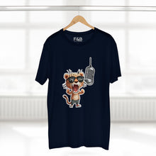 Load image into Gallery viewer, Cool Leopard Mic Tee, Music Lover Shirt, Graphic Tee, Unisex Casual T-Shirt, Hip Hop Style Apparel, Gift for Musicians