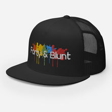 Load image into Gallery viewer, Splatter Paint Trucker Cap Hat