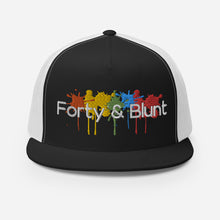 Load image into Gallery viewer, Splatter Paint Trucker Cap Hat