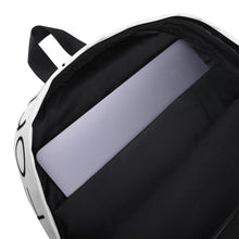 Load image into Gallery viewer, Blue Crocodile Trim Print Backpack