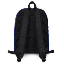 Load image into Gallery viewer, Blue Crocodile Trim Print Backpack