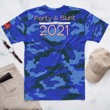 Load image into Gallery viewer, Forty & Blunt Blue Camo Tee