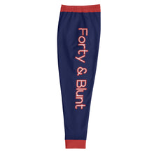 Load image into Gallery viewer, Blue and Red Trim Joggers