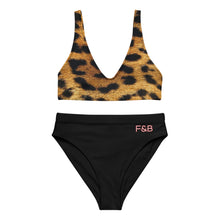 Load image into Gallery viewer, Recycled high-waisted bikini