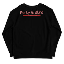 Load image into Gallery viewer, Red on Black Sweatshirt