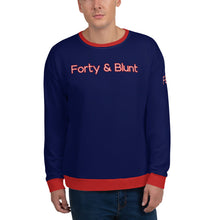 Load image into Gallery viewer, Blue and Red Trim Sweatshirt