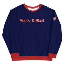 Load image into Gallery viewer, Blue and Red Trim Sweatshirt