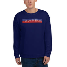 Load image into Gallery viewer, Blue Red Bar Sweatshirt