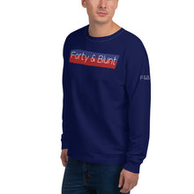 Load image into Gallery viewer, Blue Red Bar Sweatshirt