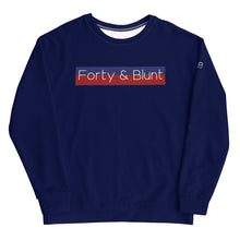 Load image into Gallery viewer, Blue Red Bar Sweatshirt