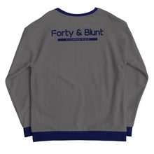 Load image into Gallery viewer, Gray Blue Trim Sweatshirt