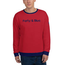 Load image into Gallery viewer, Red Blue Trim Sweatshirt