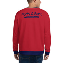 Load image into Gallery viewer, Red Blue Trim Sweatshirt