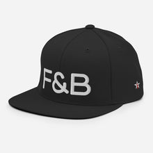 Load image into Gallery viewer, Lettering Snapback Hat