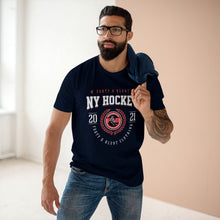 Load image into Gallery viewer, NY Hockey Graphic Tee - Casual Style for Sports Lovers, Perfect Gift for Hockey Fans, Sporty T-Shirt for Game Day, Awesome Men’s [...]
