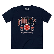 Load image into Gallery viewer, Forty &amp; Bold Adult Tee - Celebratory Graphic Shirt, Birthday Gift, Casual Wear, Sports Team Pride, Unique Event Apparel

