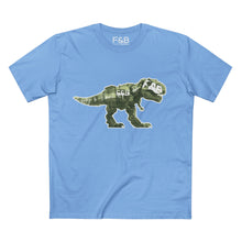 Load image into Gallery viewer, Dinosaur Graphic Tee, Fun T-Shirt for Adults, Unique Gift for Nature Lovers, Casual Wear, Birthday Present, Everyday Essentials
