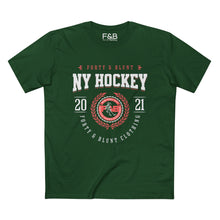 Load image into Gallery viewer, NY Hockey Graphic Tee - Casual Style for Sports Lovers, Perfect Gift for Hockey Fans, Sporty T-Shirt for Game Day, Awesome Men’s [...]
