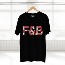Load image into Gallery viewer, F&amp;B Graphic Tee, Cool Casual Shirt, Food &amp; Beverage Lover Gift, Unique Fashion Top, Everyday Wear, Birthday Present
