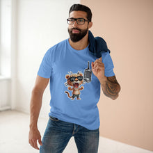 Load image into Gallery viewer, Cool Leopard Mic Tee, Music Lover Shirt, Graphic Tee, Unisex Casual T-Shirt, Hip Hop Style Apparel, Gift for Musicians

