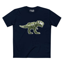 Load image into Gallery viewer, Dinosaur Graphic Tee, Fun T-Shirt for Adults, Unique Gift for Nature Lovers, Casual Wear, Birthday Present, Everyday Essentials

