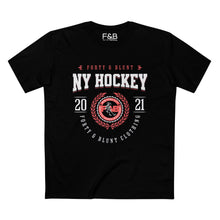Load image into Gallery viewer, NY Hockey Graphic Tee - Casual Style for Sports Lovers, Perfect Gift for Hockey Fans, Sporty T-Shirt for Game Day, Awesome Men’s [...]
