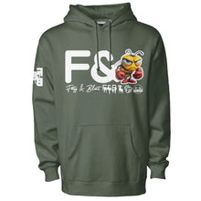 Load image into Gallery viewer, F&amp;Bee Pullover Hoodie
