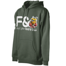 Load image into Gallery viewer, F&amp;Bee Pullover Hoodie
