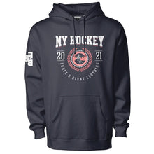 Load image into Gallery viewer, NY Hockey Pullover Hoodie
