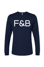Load image into Gallery viewer, F&amp;B Denim Long Sleeve Tee

