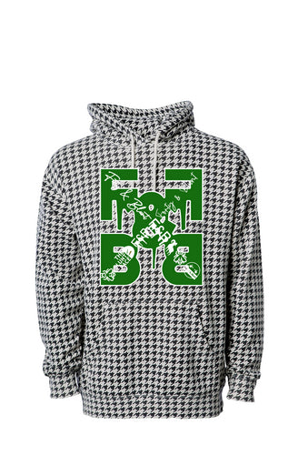 Luxury F&B Houndstooth Hoodie