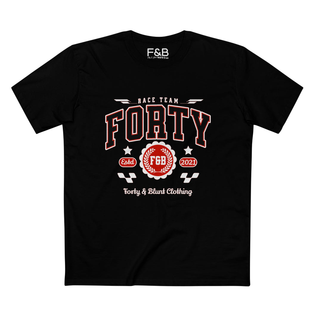 Forty & Bold Adult Tee - Celebratory Graphic Shirt, Birthday Gift, Casual Wear, Sports Team Pride, Unique Event Apparel