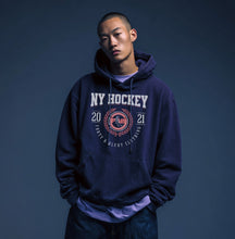 Load image into Gallery viewer, NY Hockey Pullover Hoodie
