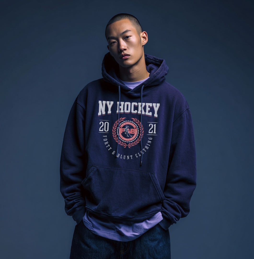 NY Hockey Pullover Hoodie