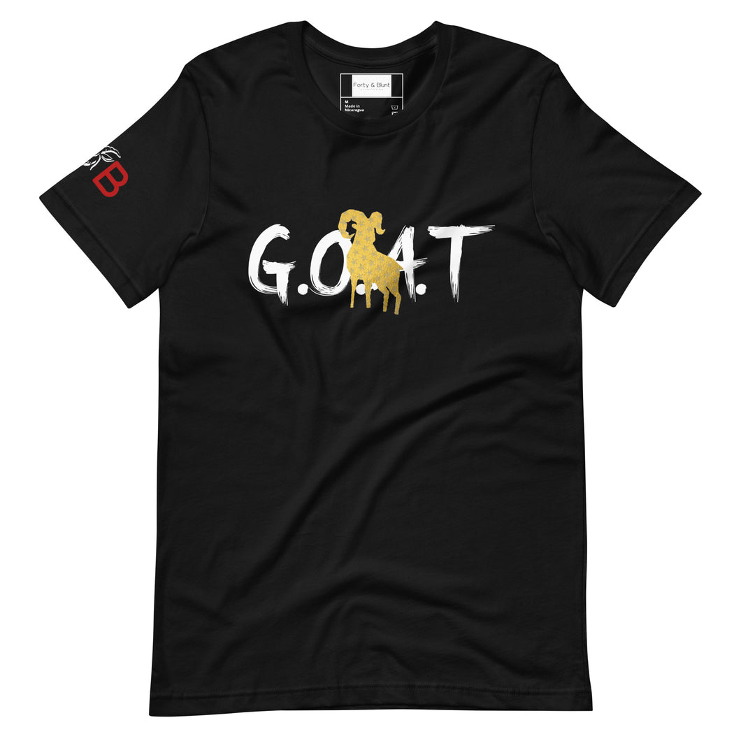 Gold G.O.A.T Tee
