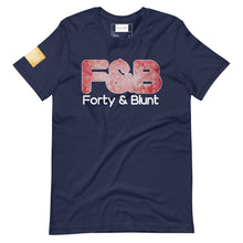 Load image into Gallery viewer, Red Print F&amp;B Tee
