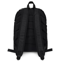 Load image into Gallery viewer, Black Crocodile Trim Print Backpack
