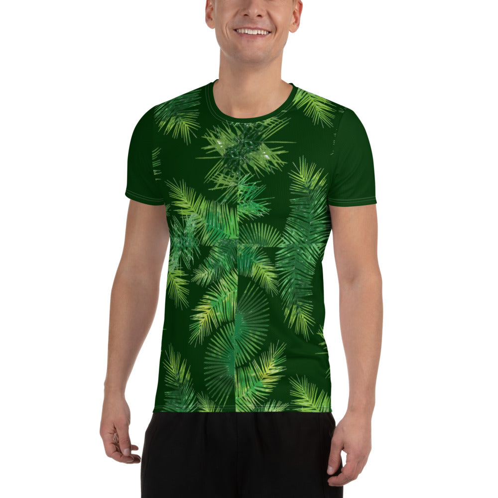 All-Over Print Men's Athletic T-shirt