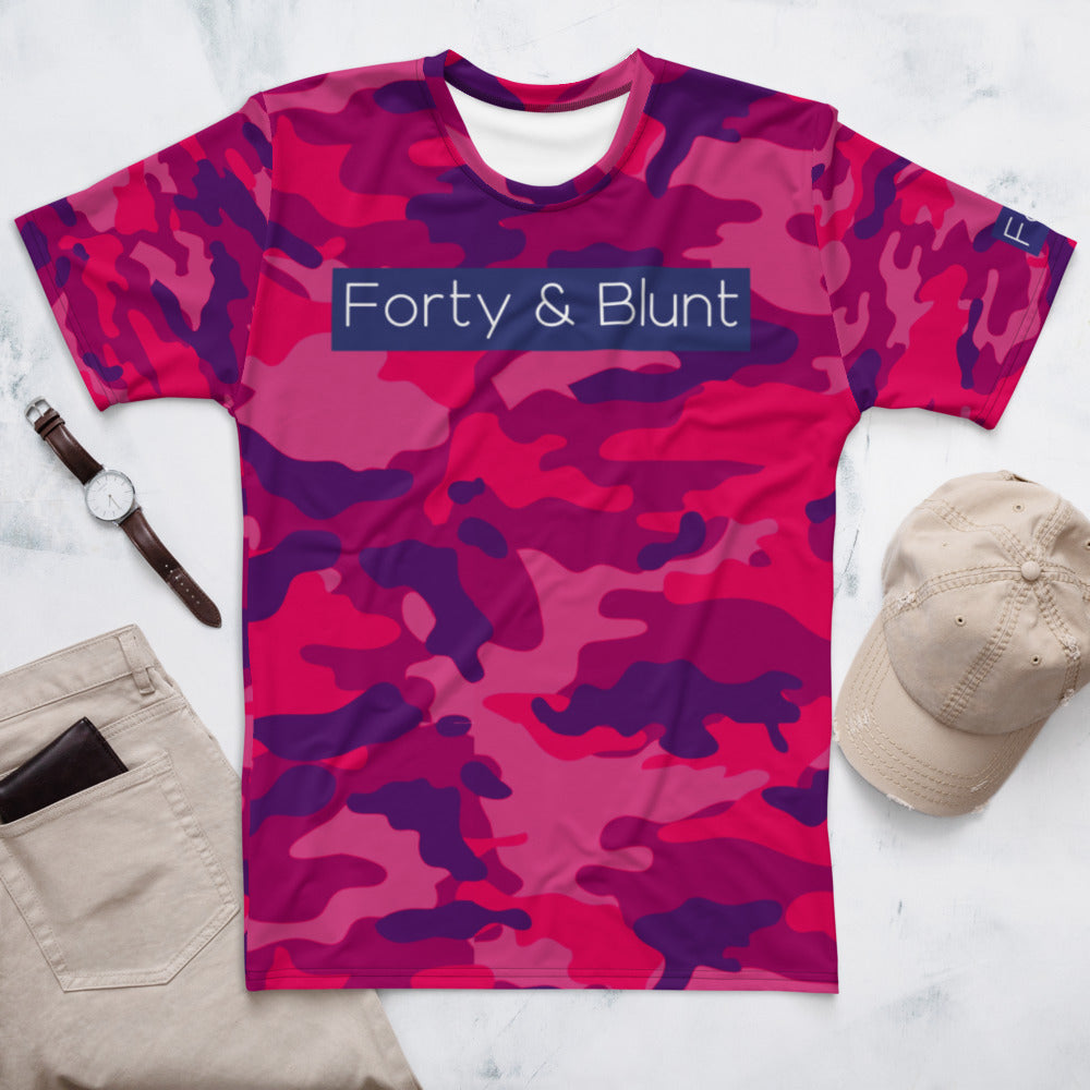 Forty & Blunt Red Camo Tee