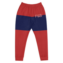 Load image into Gallery viewer, Blue Bar Joggers
