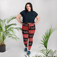 Load image into Gallery viewer, All-Over Print Plus Size Leggings

