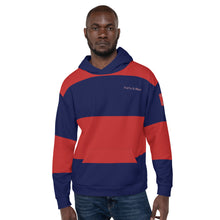 Load image into Gallery viewer, Red and Blue Hoodie

