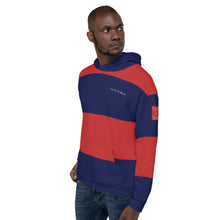 Load image into Gallery viewer, Red and Blue Hoodie
