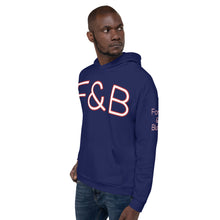 Load image into Gallery viewer, Blue Initial Hoodie
