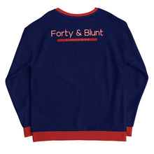 Load image into Gallery viewer, Blue and Red Trim Sweatshirt
