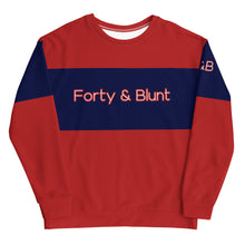 Load image into Gallery viewer, Blue Bar Sweatshirt
